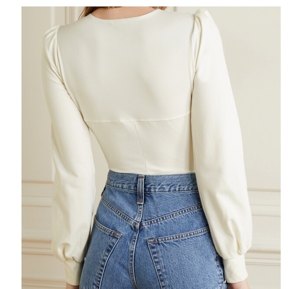 REFORMATION Emery stretch-organic cotton jersey bodysuit - Picture 3 of 6